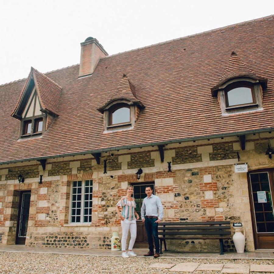 Le Prieure Des Fontaines Hotel Les Preaux Екстериор снимка