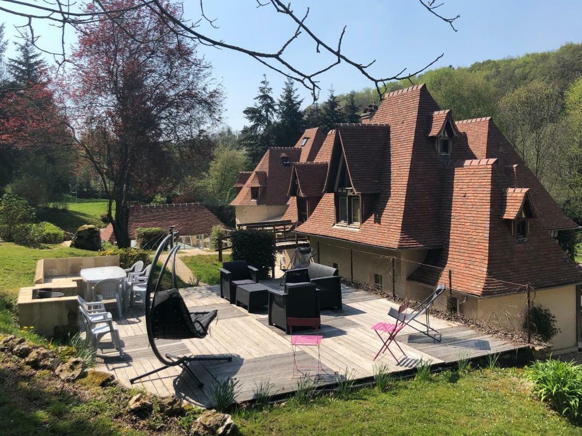 Le Prieure Des Fontaines Hotel Les Preaux Екстериор снимка